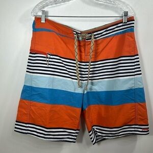 Patagonia printed Wavefarer board shorts 19” size 34. NWT